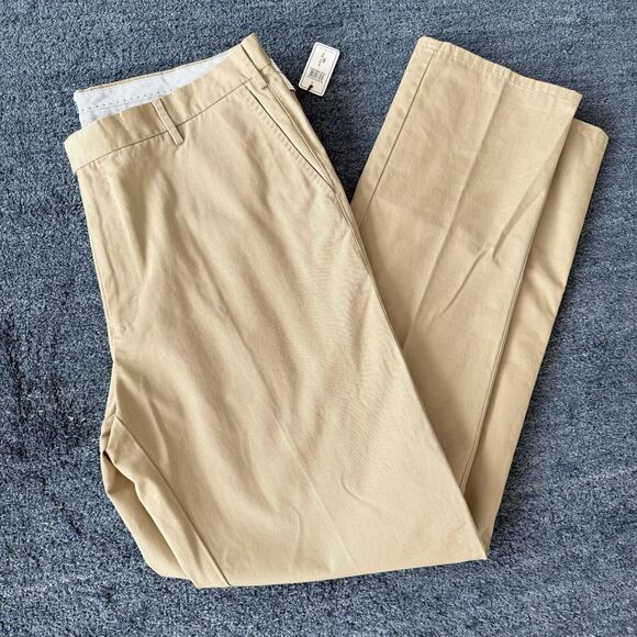 NEW Peter Millar Raleigh Washed Twill Khaki Chino  Pants ME0B84 Mens‎ 40X36 $125 - Picture 1 of 14